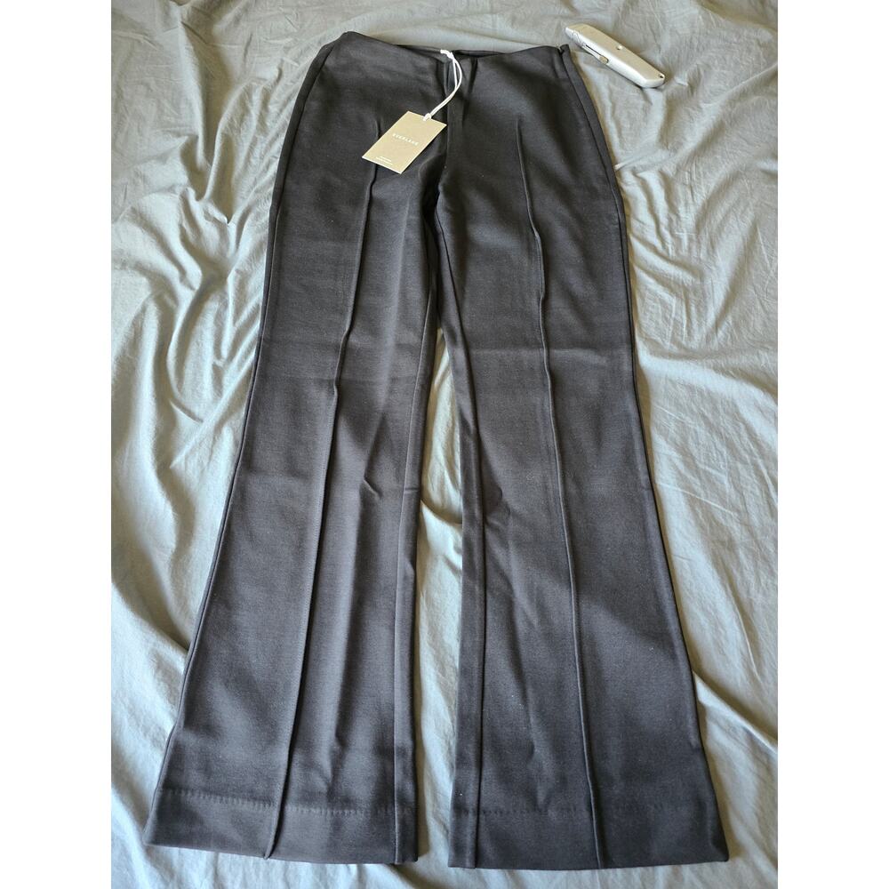 NWT Everlane The Dream Kick Flare Pant  Black  size XS